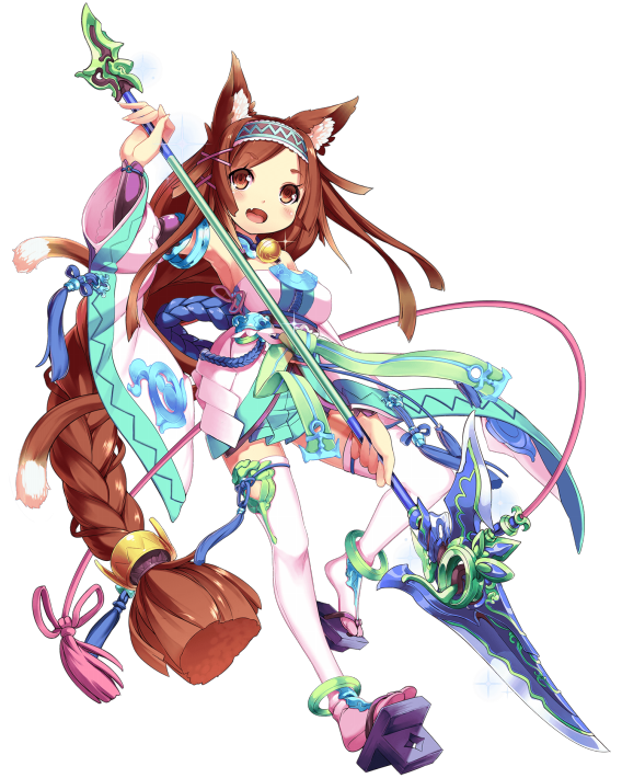 "はらぺこ猫娘"<a href='http://royflu.zanba.com/card/114.html' target='_blank'>アルシア</a>の画像