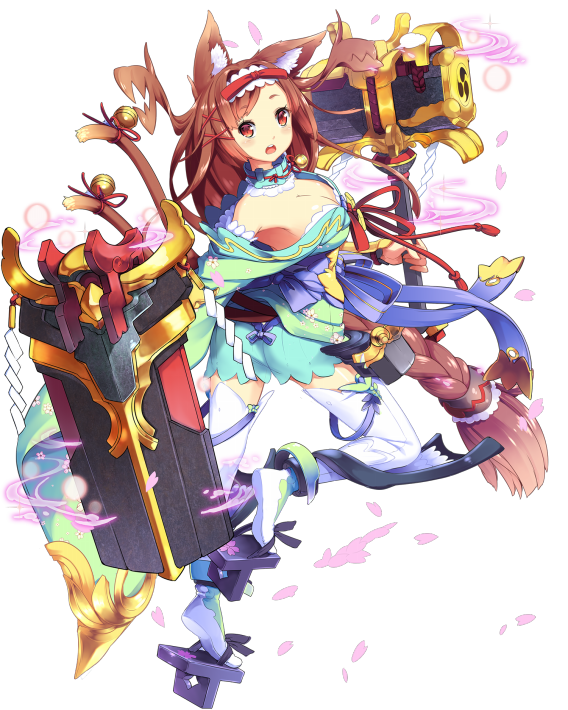 "はらぺこ猫娘"<a href='http://royflu.zanba.com/card/28.html' target='_blank'>エルシア</a>の画像